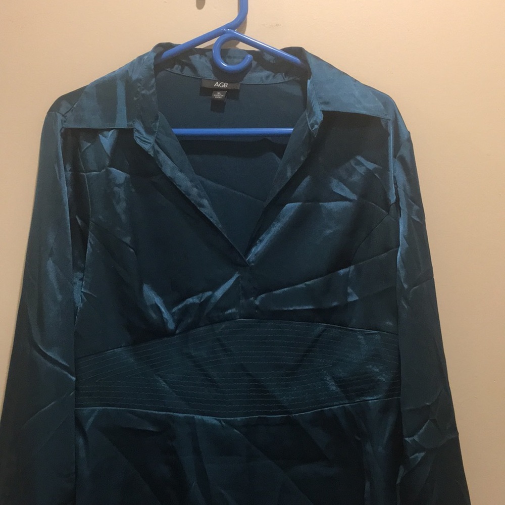 Slik blouse - Picture 3 of 6
